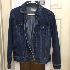 Pacsun dark navy blue denim jacket